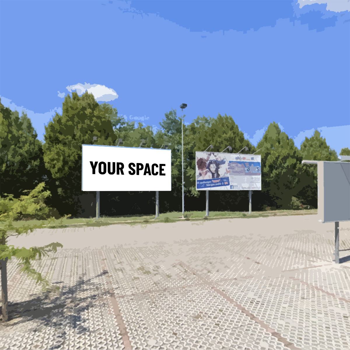 SPAZIO PUBBLICITARIO 600 x 300 Via Secondo Bini (RAVENNA) Dal 19/10/2026 al 01/11/2026 14 giorni